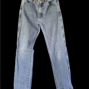 Vintage Rustler Straight Blue Jeans